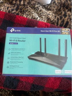 Wifi 6 Router New sealed