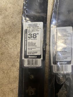  2 Lawn Mower Blades $20 