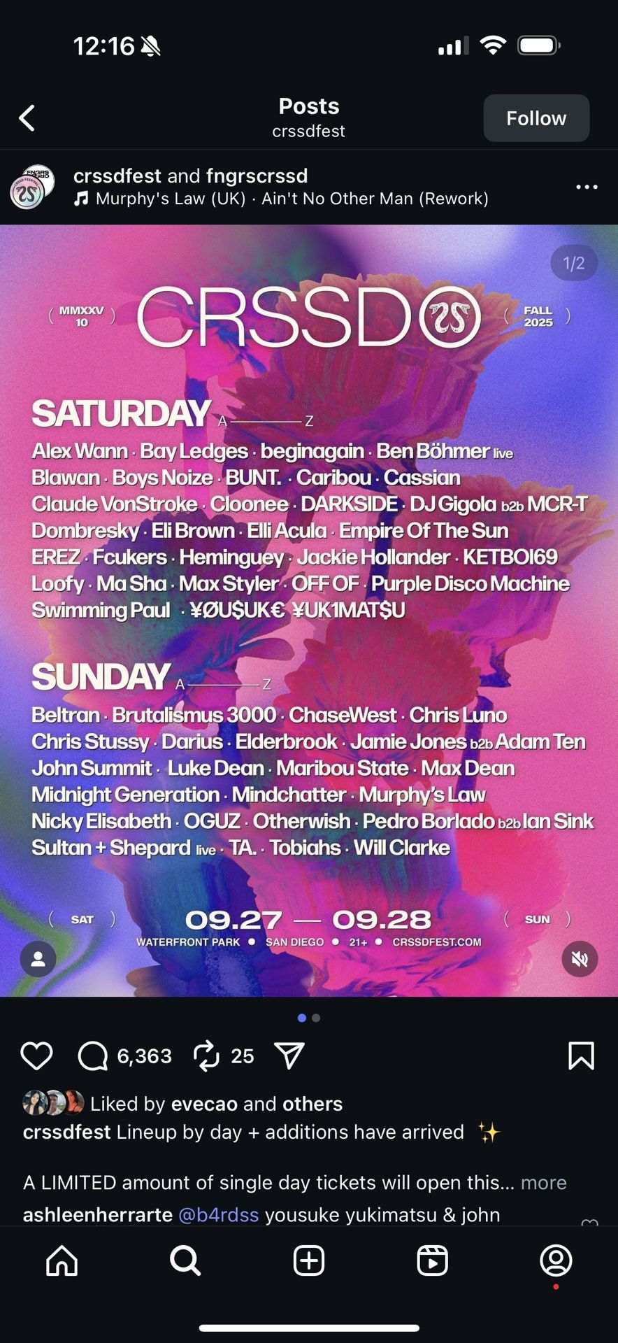 Crssed fest Ticket 400$
