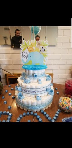 Baby Shower Diaper Cakes