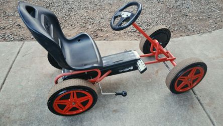 Kids Pedal Go-Kart Red and Black