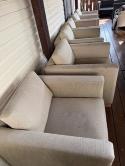 6 sillones individuales