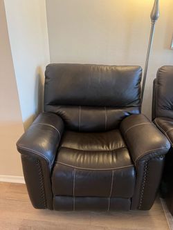 Leather recliners