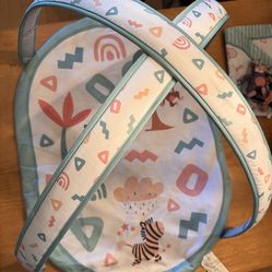 Baby tummy time play mat