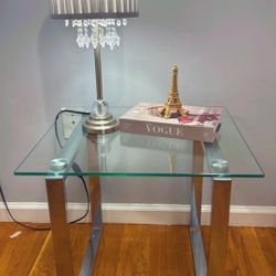 glass table