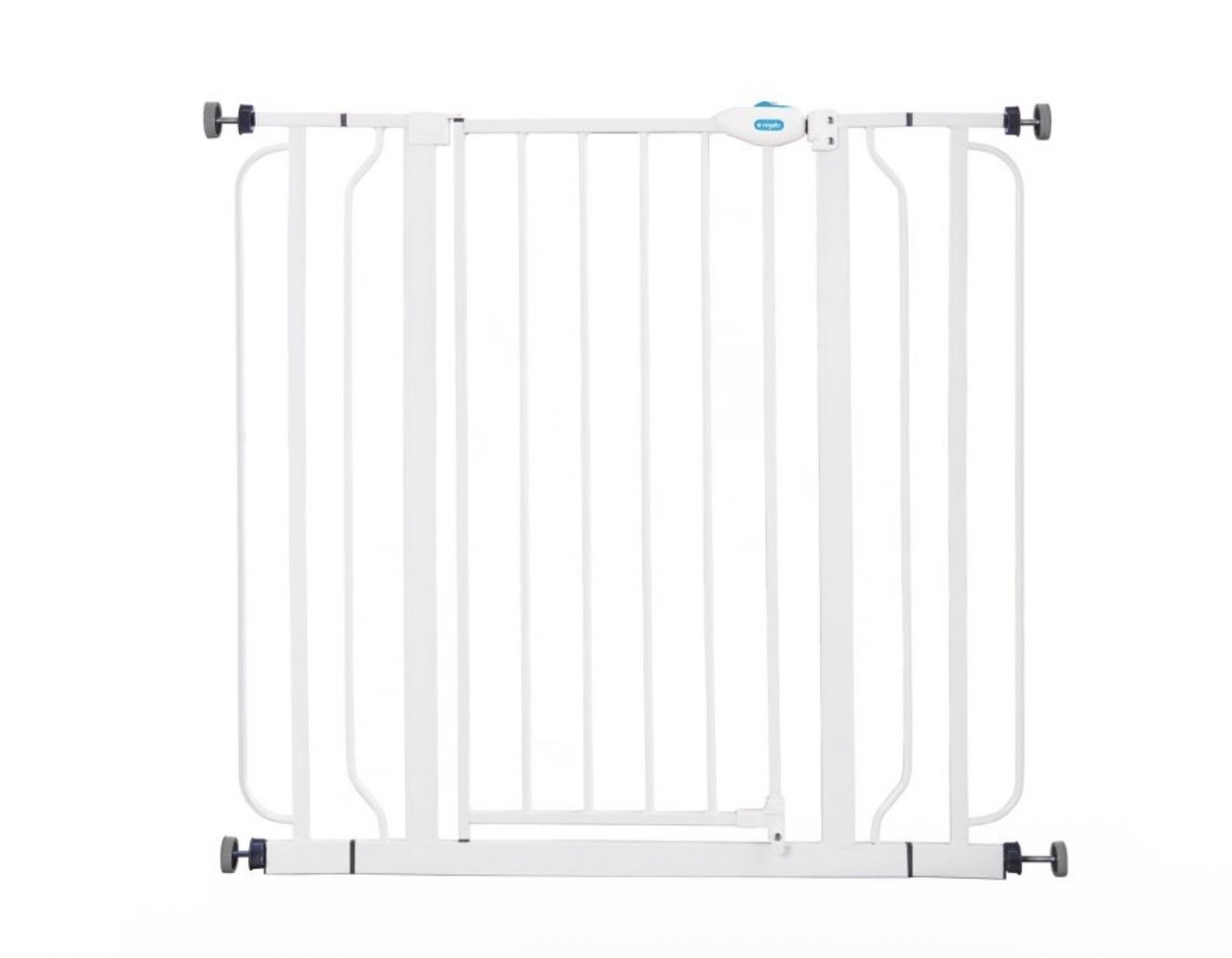 White Baby Gate/ Safety Gate 29 Inches To 36.5 Wide 36 Tall