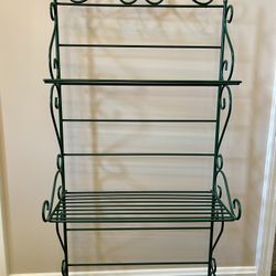 Wrought Iron Baker’s Rack- Perfect Condition!