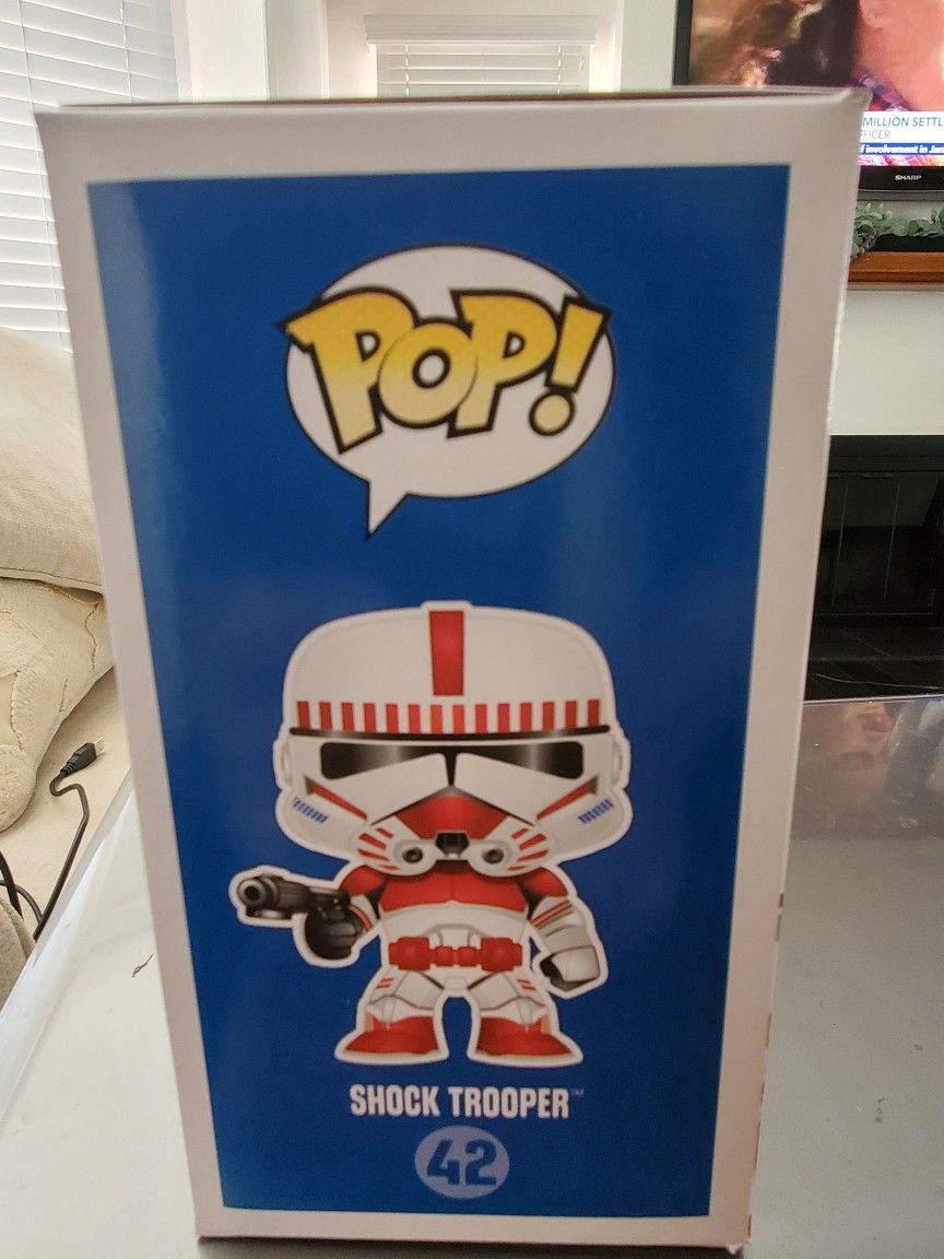 Star Wars FUNKO POP #42. SHOCK TROOPER