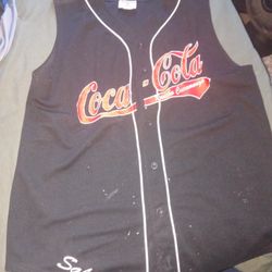 Coca-Cola  Button Up  Jersey 