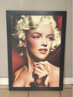Marilyn Monroe Framed Wall Art – Large Canvas