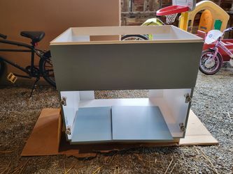 Hampton Bay Farmhouse Apron Sink Base 36"