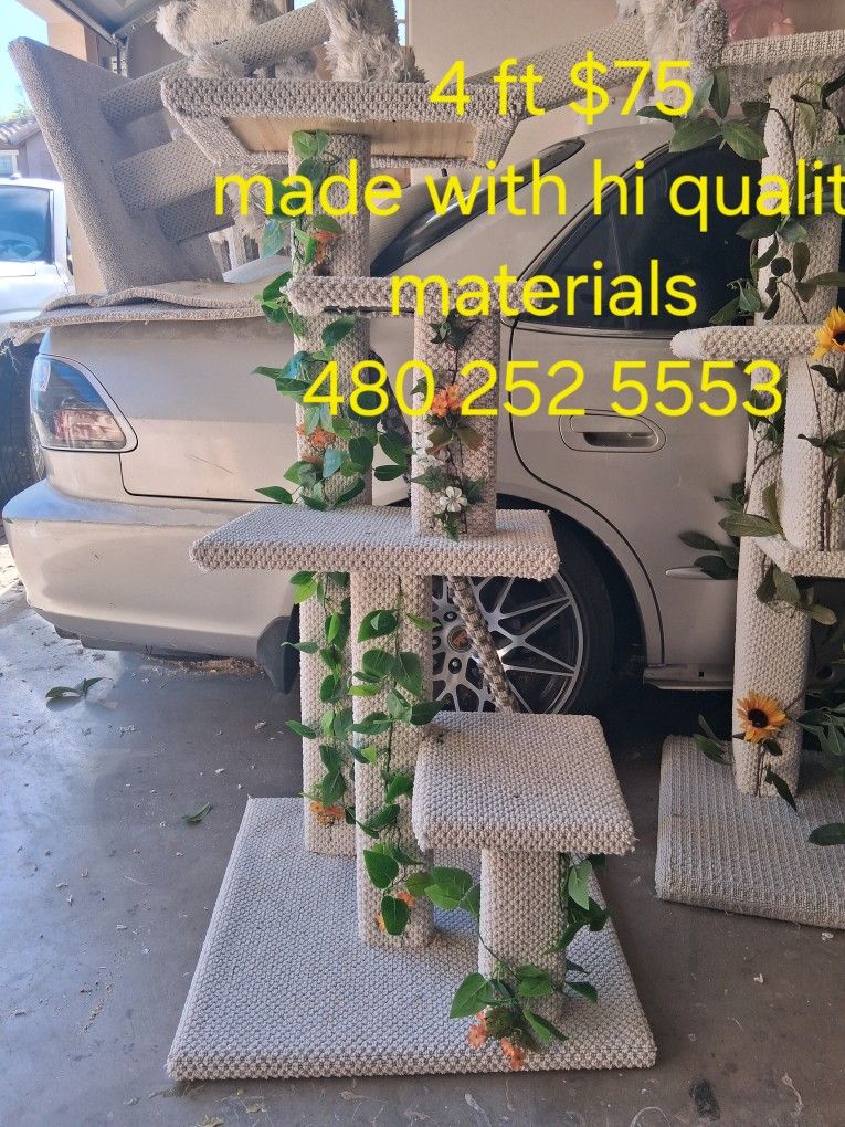 Cat tree. Cat tower. Cat scratcher. Cat bed. Cat condo. Cat post