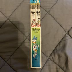 Mickey Mouse Vintage Pencils 1987 NOS The Walt Disney Company Characters Empire 