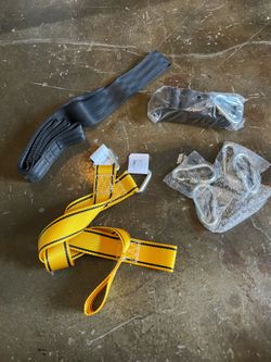 Swing strap and carabiners