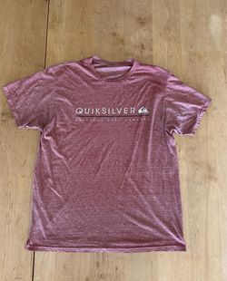 Quiksilver T-Shirt Men’s Large Very Good Condition