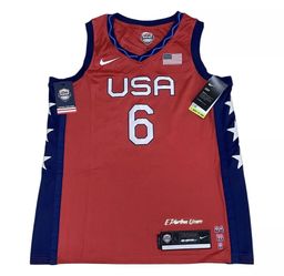Nike Team USA Sue Bird Olympics Basketball Jersey CZ0731-617 Size XL LIMITED