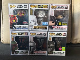 Star Wars Funko pops