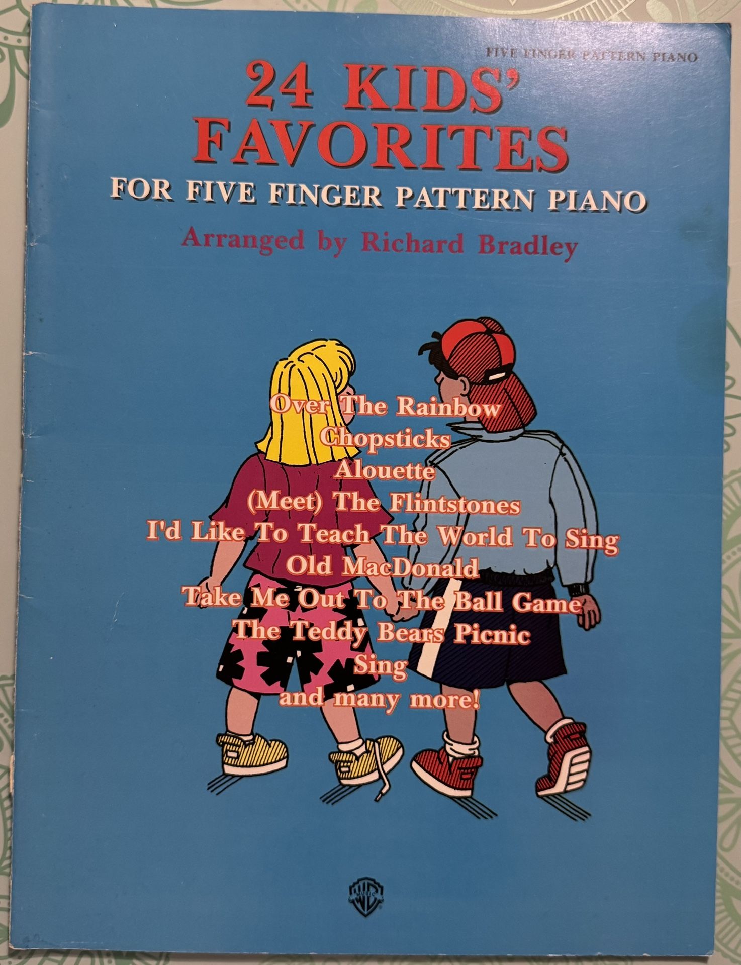 24 Kids’ Favorites For Five Finger Pattern Piano