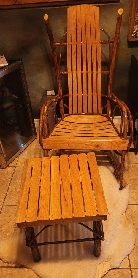 Rocking Chair and End Table..