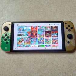 Nintendo Switch OLED **Modded** and Loaded With 7500 GAMES and FREESHOP