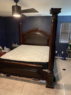 Cal king Bed  300 Or Best Offer 