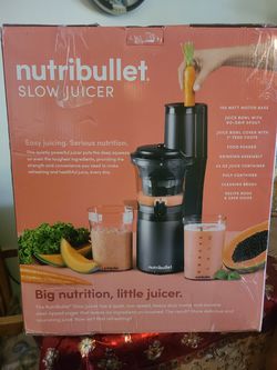 Nutribullet Slow Juicer