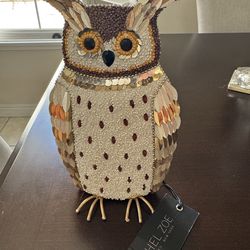 Owls metal brown golden : Rachel zon