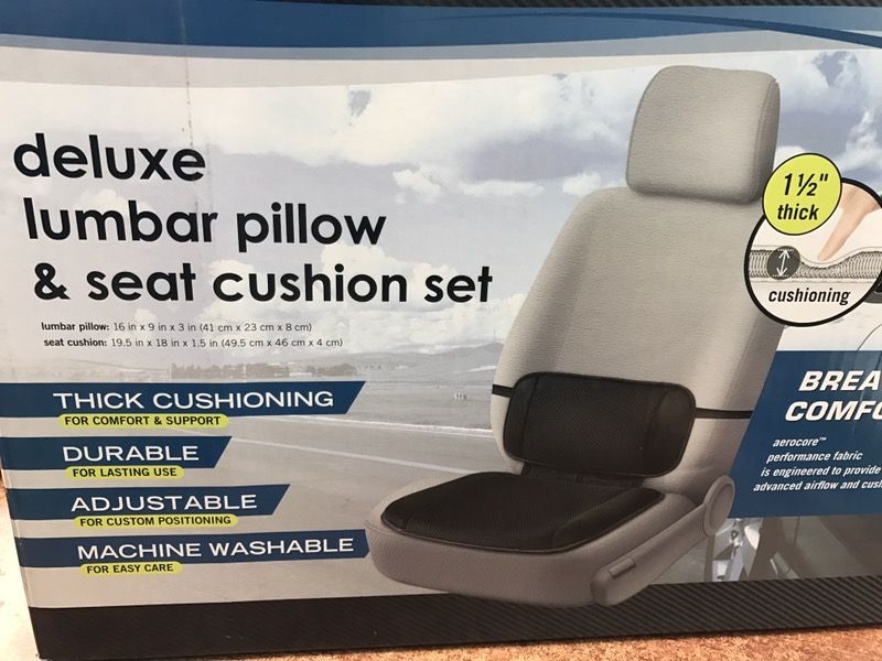 Aerocore lumbar outlet pillow