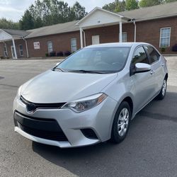 2014 Toyota Corolla 