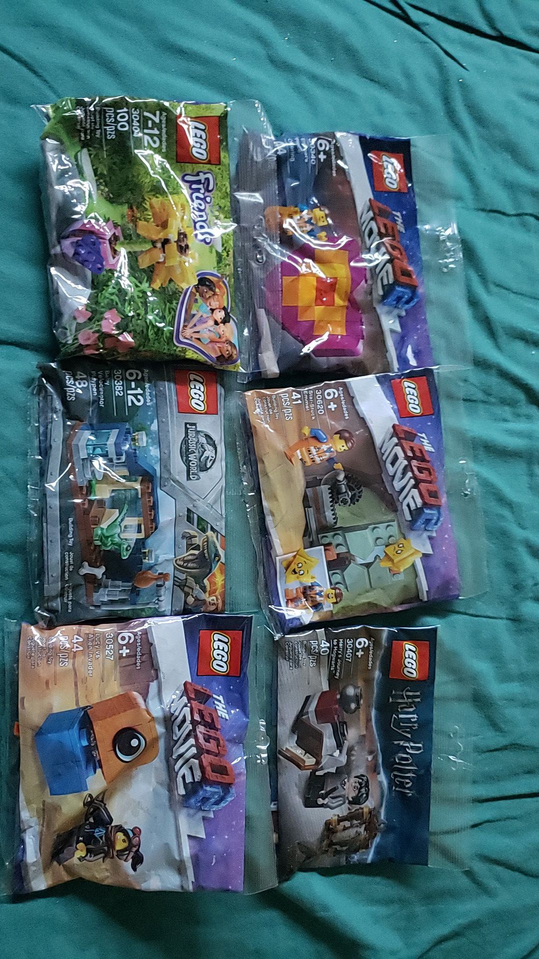 Lego mini sets lot of 6