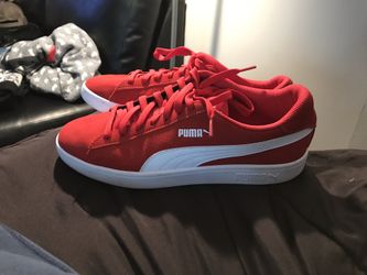 Classic Red Puma Sneakers size 10.5
