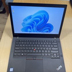 ThinkPad laptop 14 inch Win 11 i5 processor ssd drive