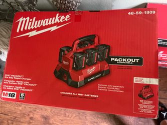 Milwaukee 6 bank charger