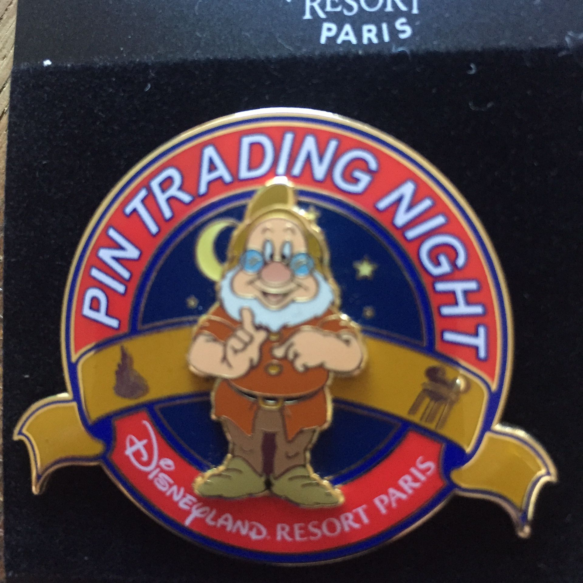 Disney Paris Snow White’s Doc Trading Night Pin