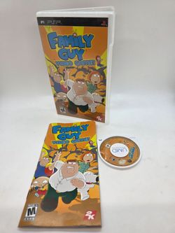Family Guy Video Game 2k Games CIB Complete Sony PSP