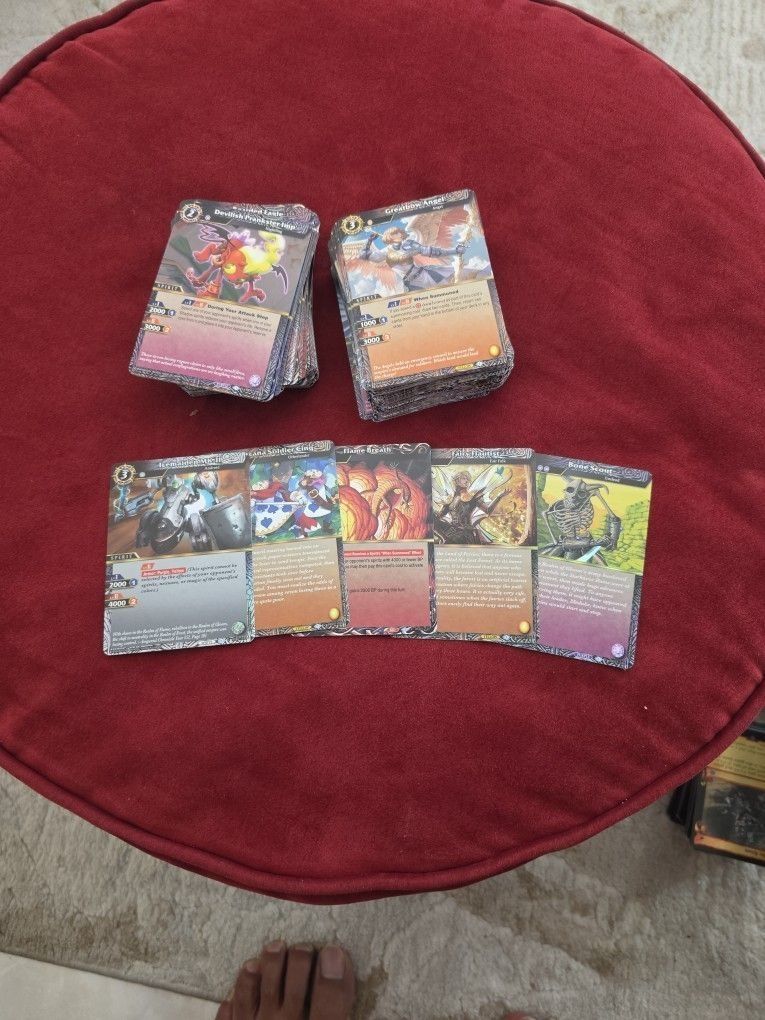 Battle Spirits Saga Card Game Lot