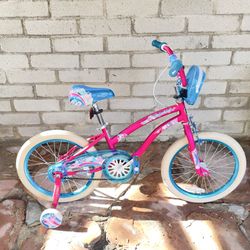 Kent Mischief 18" Girl's Bike + Raskullz Unicorn Helmet Set