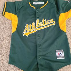 A's Kids Jersey Size 8