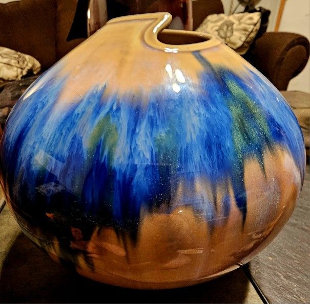 Beautiful MCM Pottery Signed Lois Gress Neal