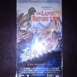The Land Before Time VHS