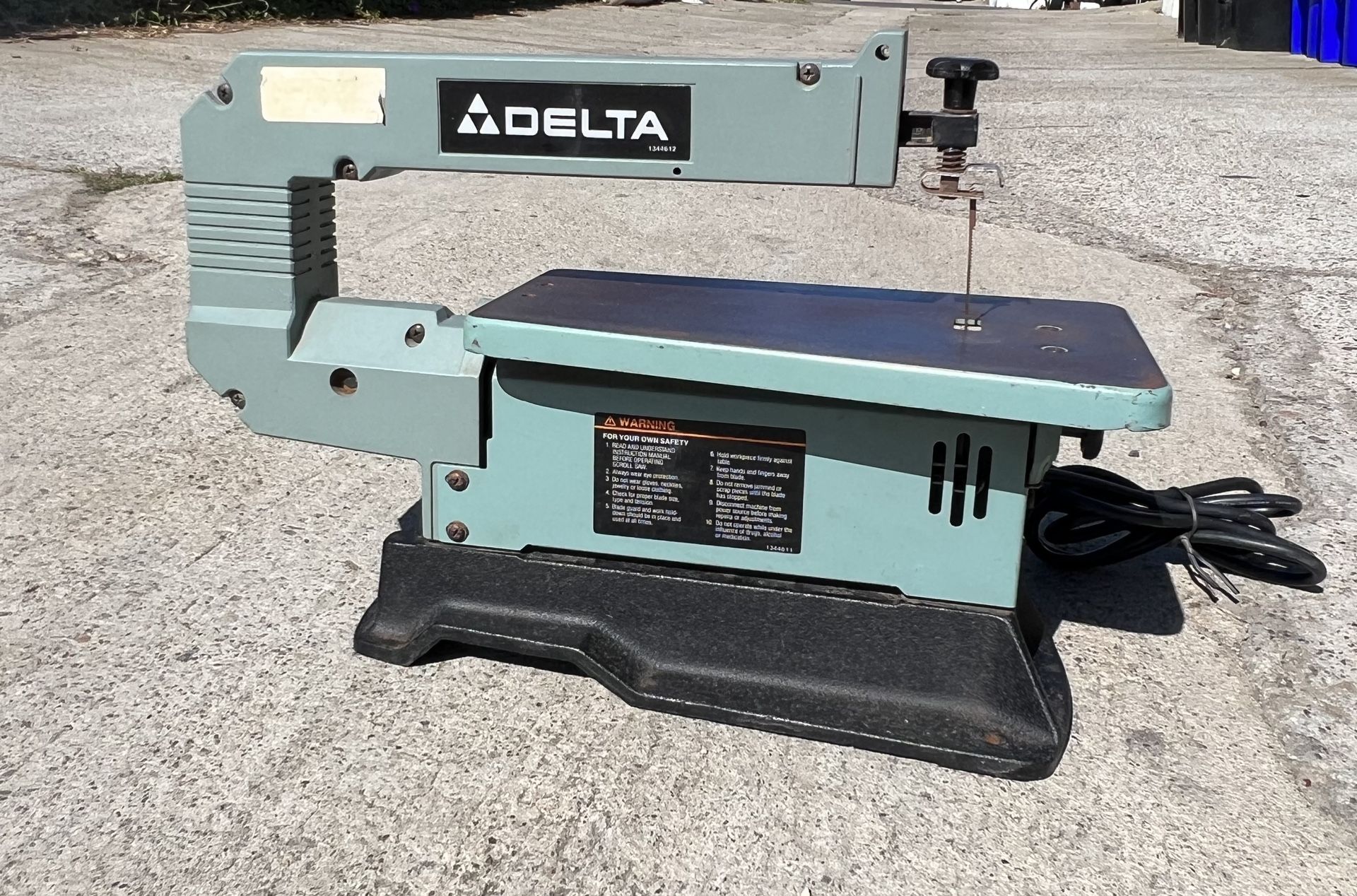 Delta 13 scroll on sale saw