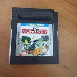 Nintendo Gameboy Game - Monopoly 