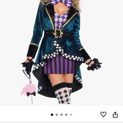 Delightful Mad Hatter Halloween Costume