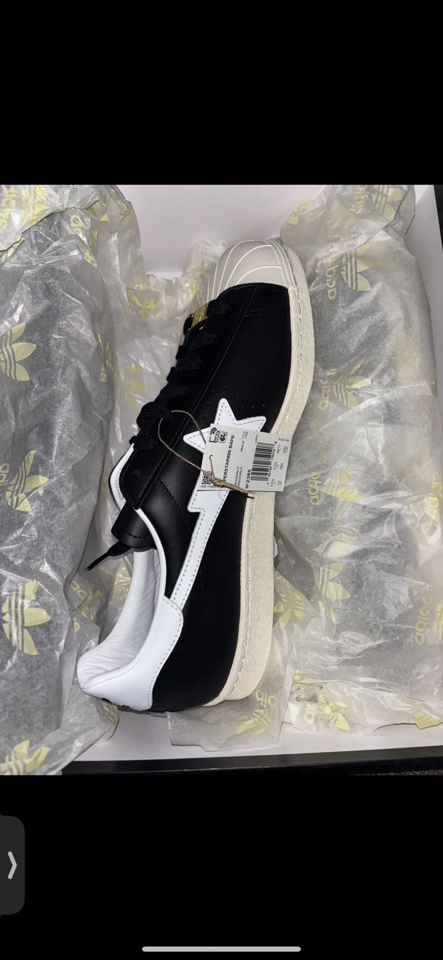 Bape Superstar Size 12