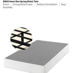 ZINUS Smart Box Spring Metal, Twin