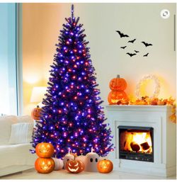 8 Ft Halloween Artificial Tree - Brand New
