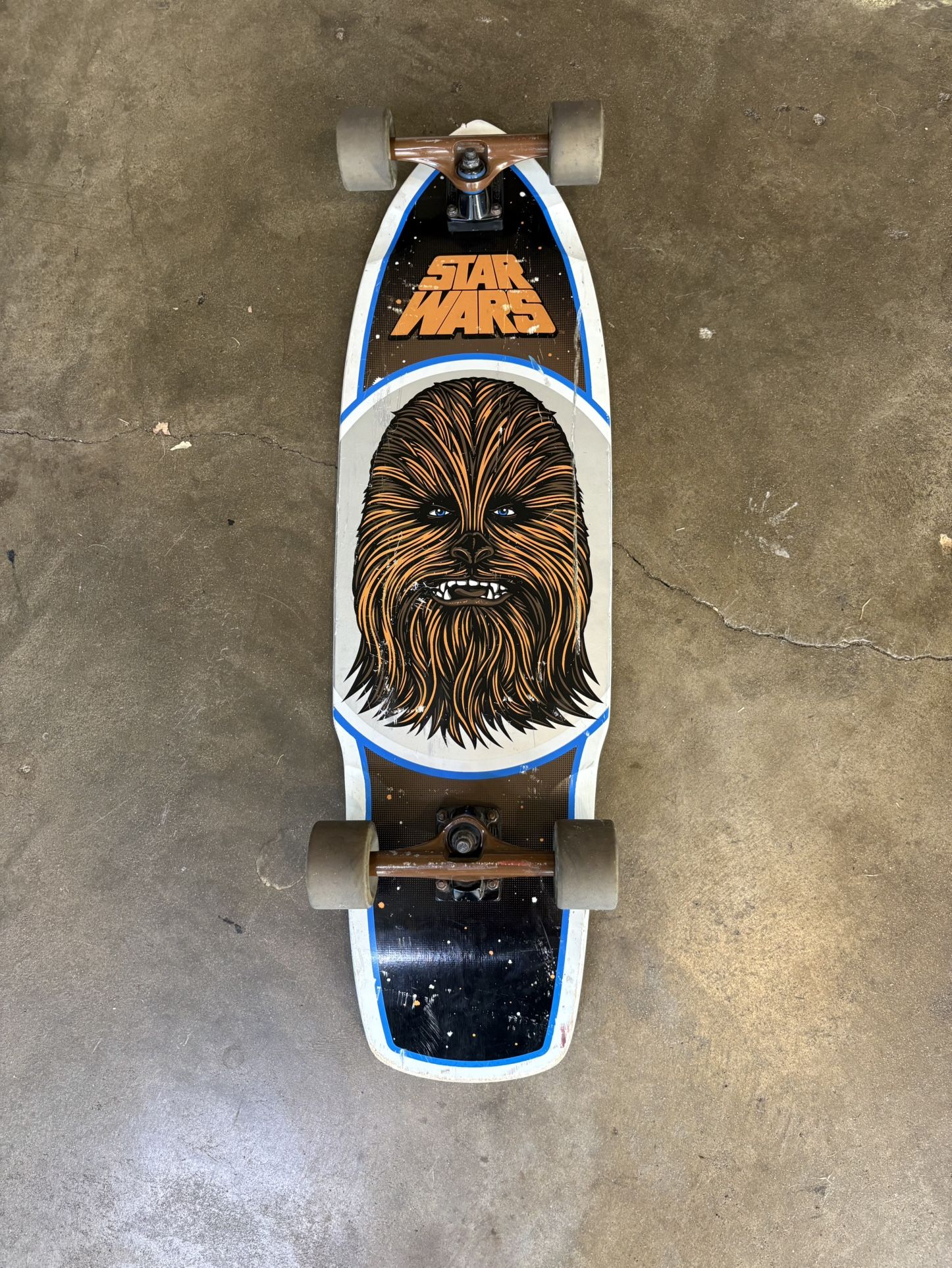 Star Wars Santa Cruz Long Board Skateboard