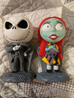 Jack & Sally Piggy Banks (Sold Separately)