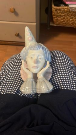 Meico Inc Dreams Sad Clown Figurine