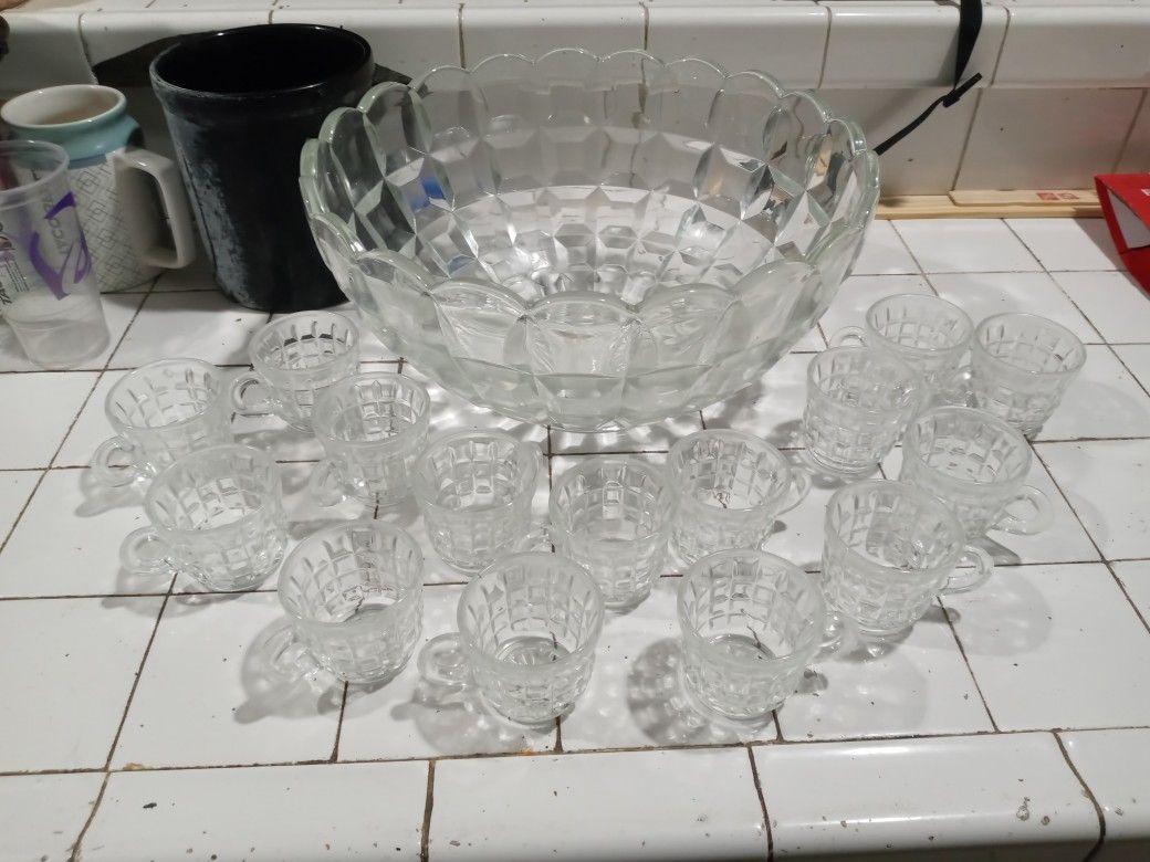 Crystal Punch Set